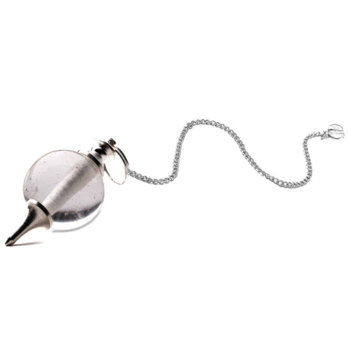 crystal quartz ball dowsing pendulum