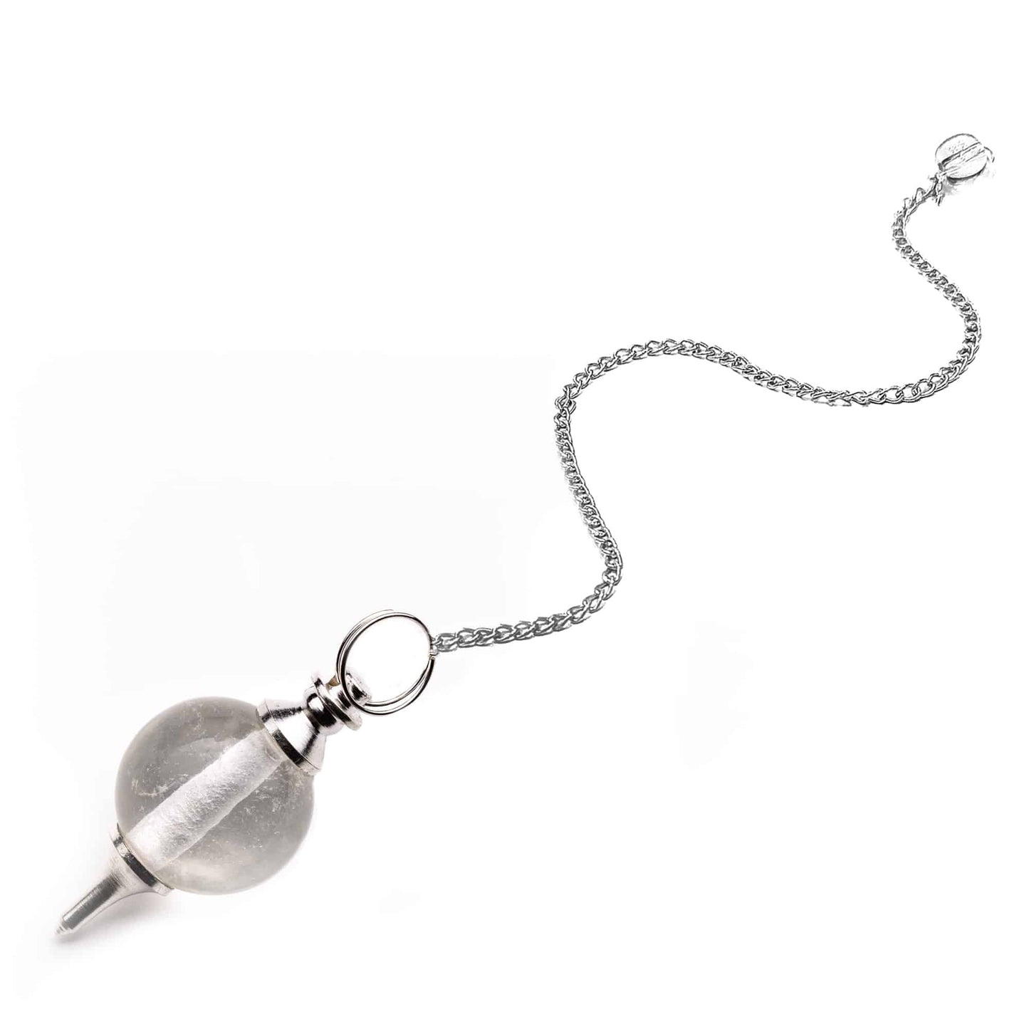 crystal quartz ball dowsing pendulum reiki