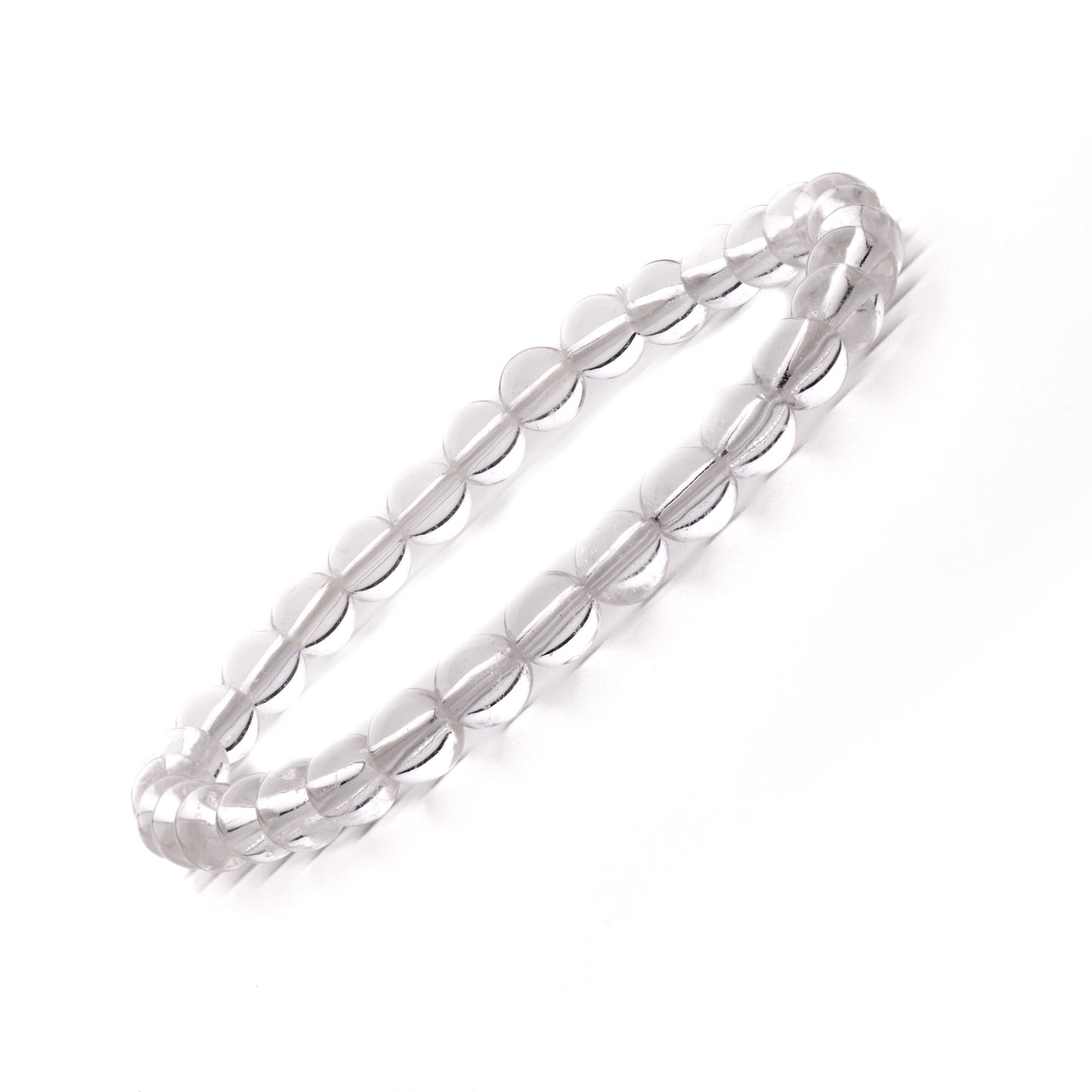 crystal quartz bracelet 6mm
