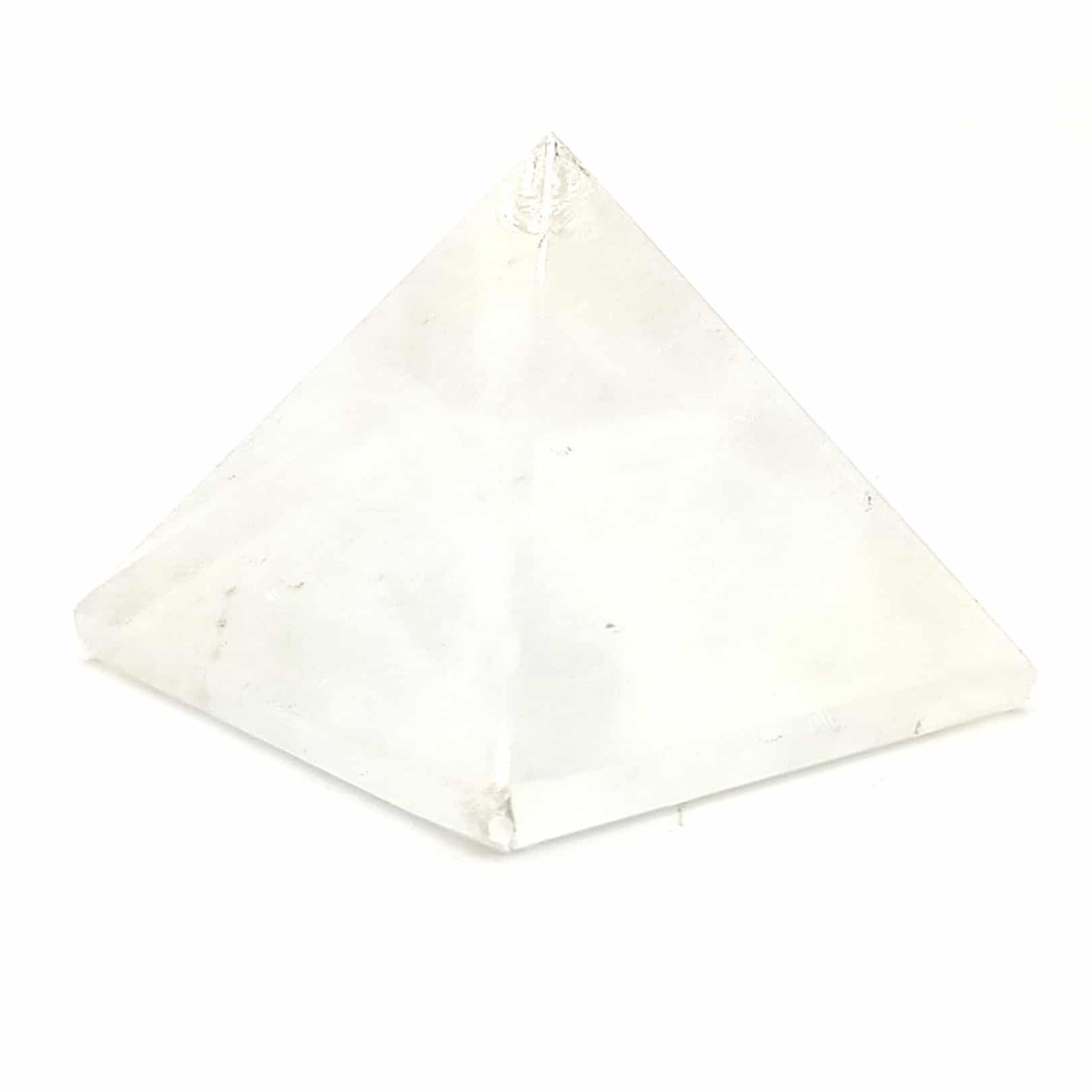 clear crystal quartz pyramid vastu fengshui reiki healing aura chakra