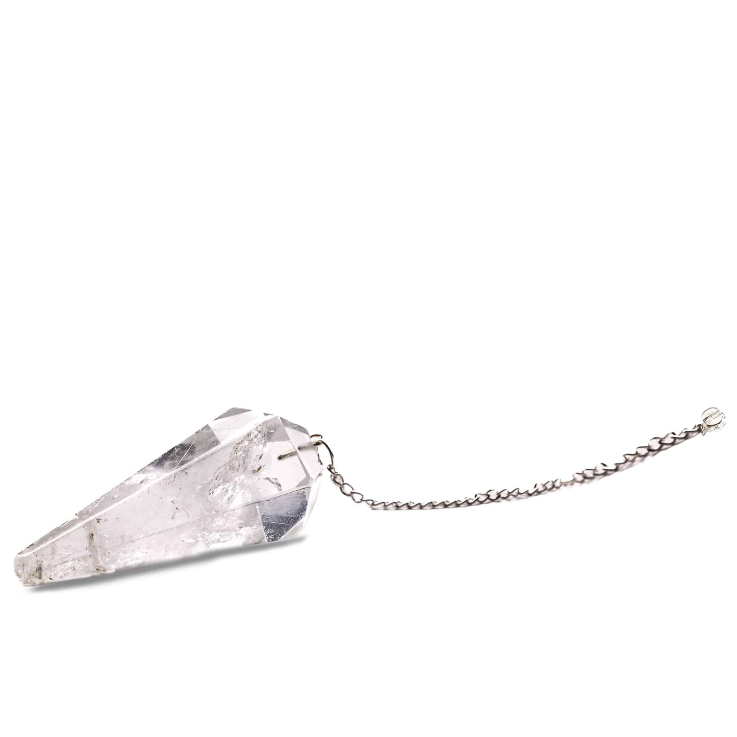 crystal quartz v shape dowsing pendulum