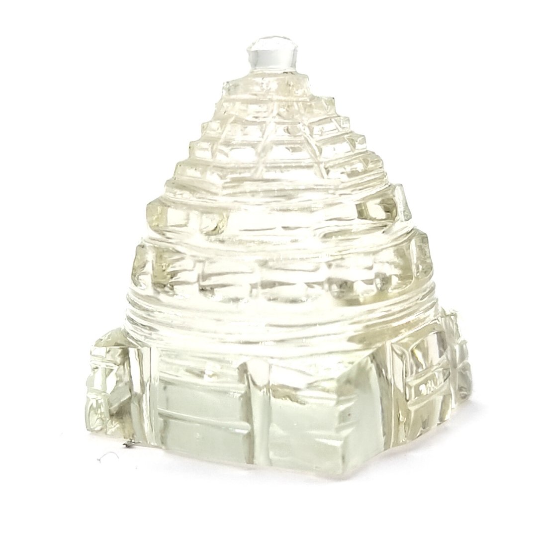 natural sphatik crystal shri yantra