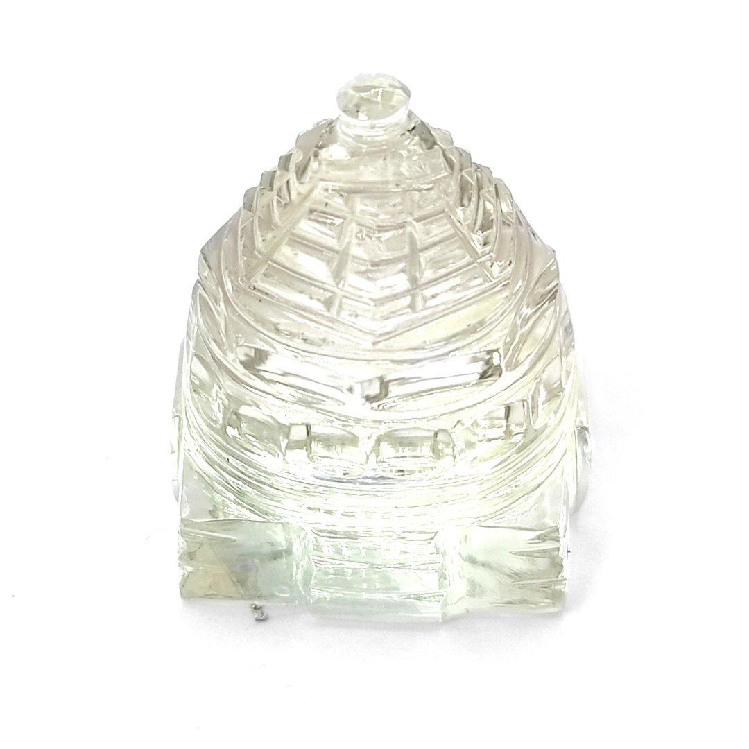 natural sphatik crystal shri yantra vastu