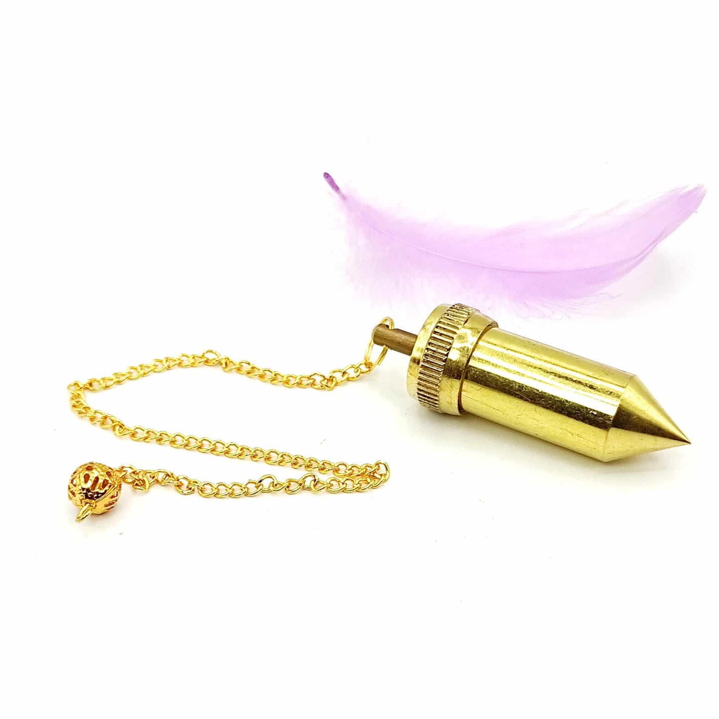 Double Brass Dowsing Pendulum