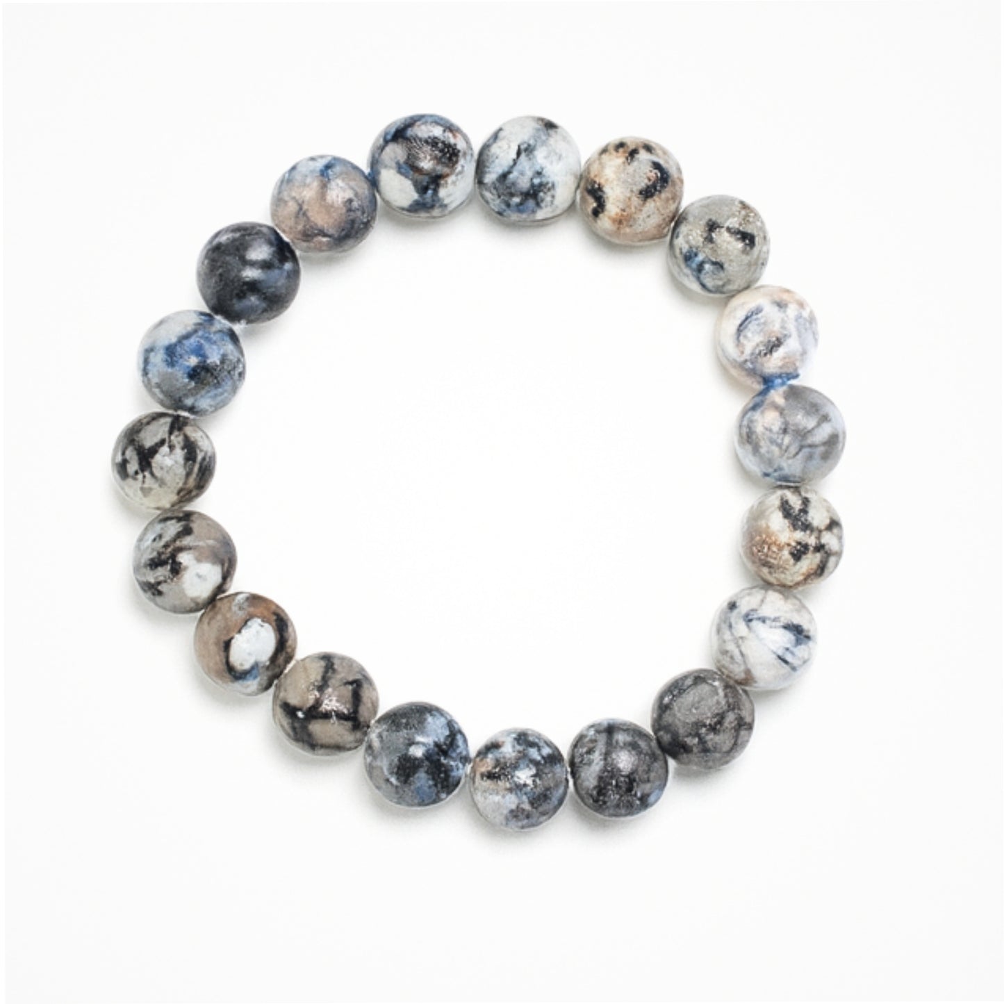 Dragon Vein Agate Bracelet