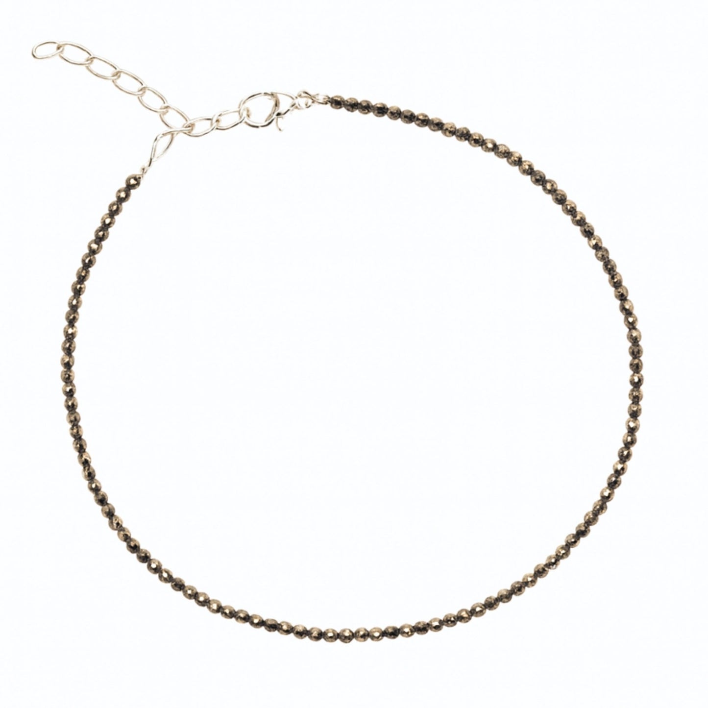 ✨ PYRITE ANKLET FOR WOMEN – WEALTH, CONFIDENCE & MANIFESTATION JEWELLERY - plusvalueindia