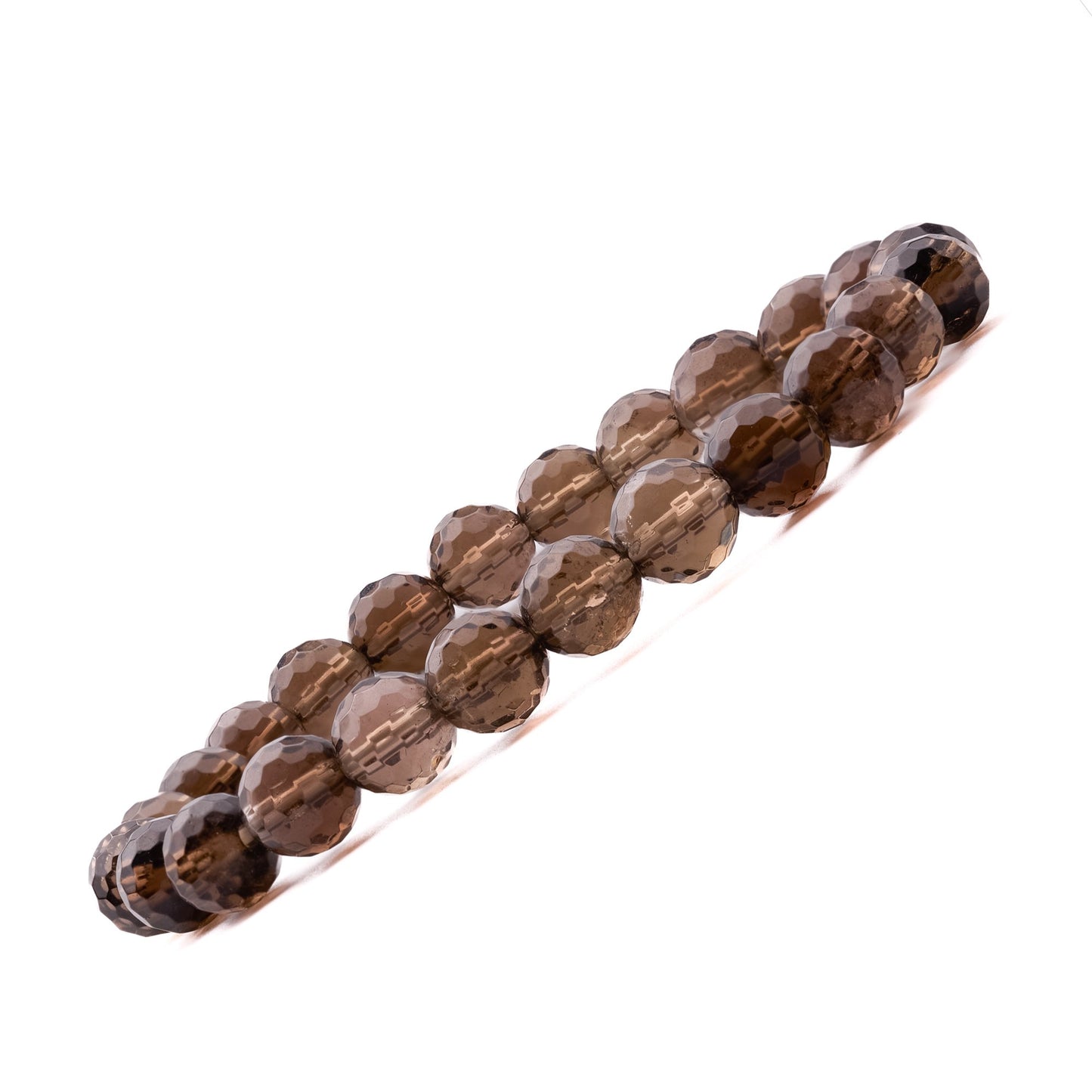 faceted somkey quartz bracelet 8mm