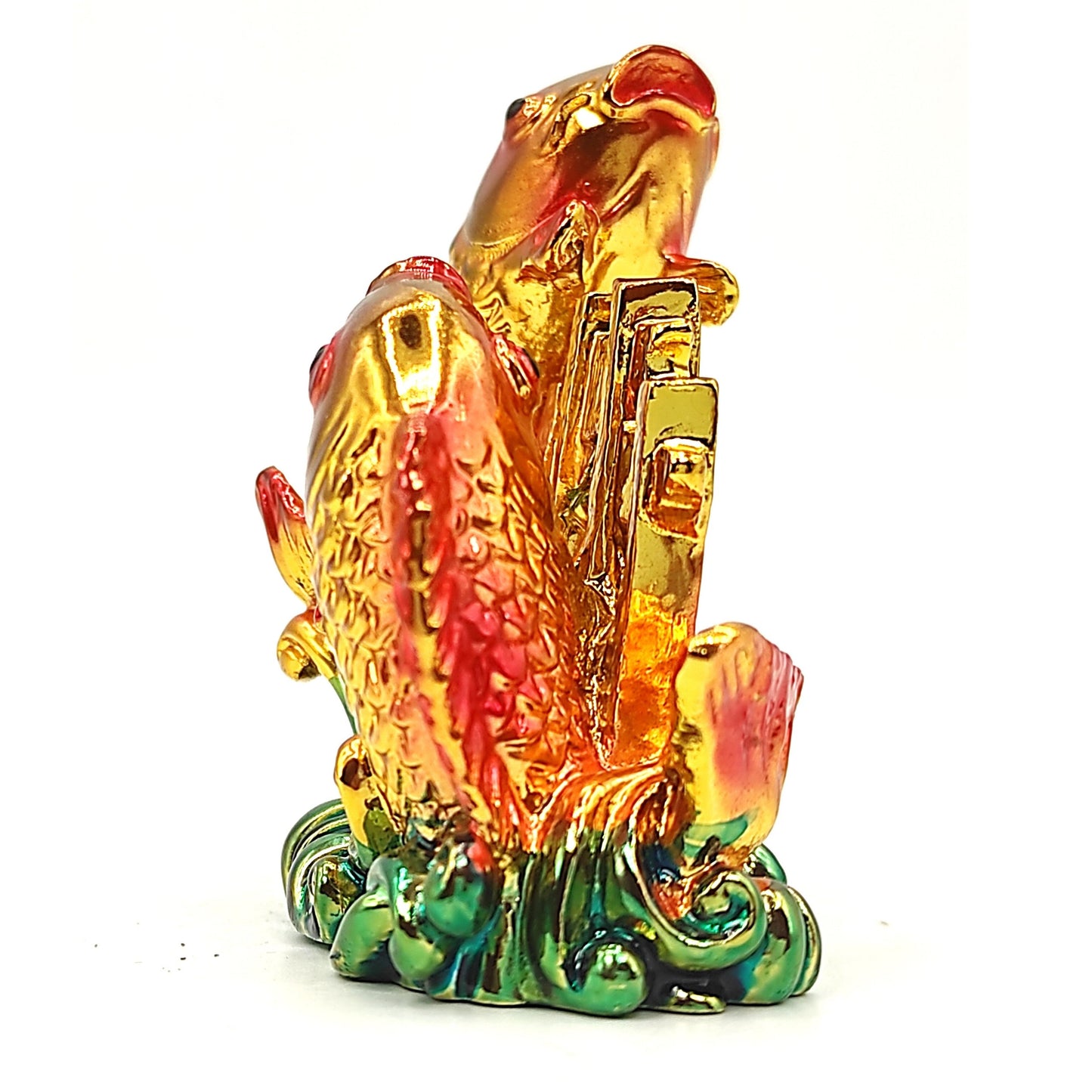 feng shui twin fish double fish statue idol