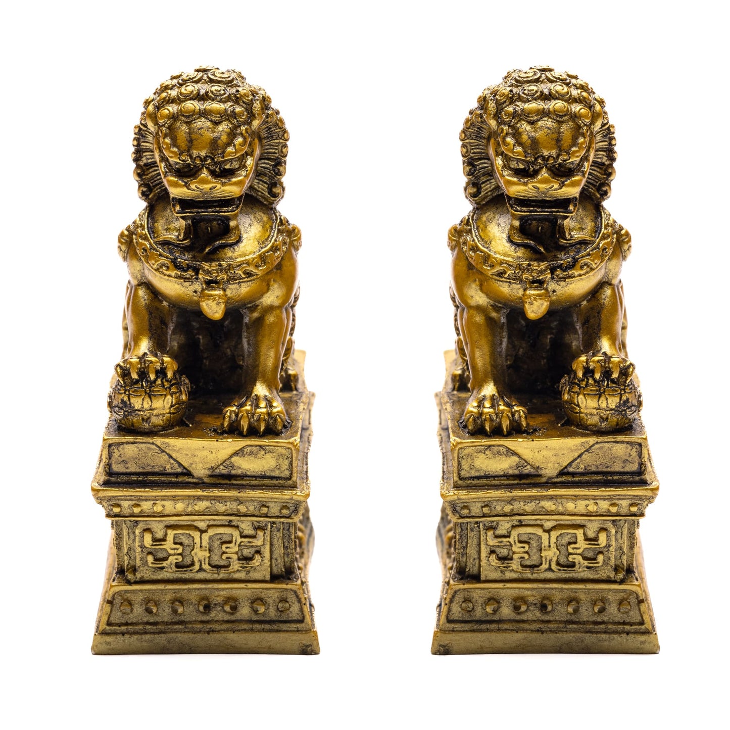 feng shui fu dogs pair