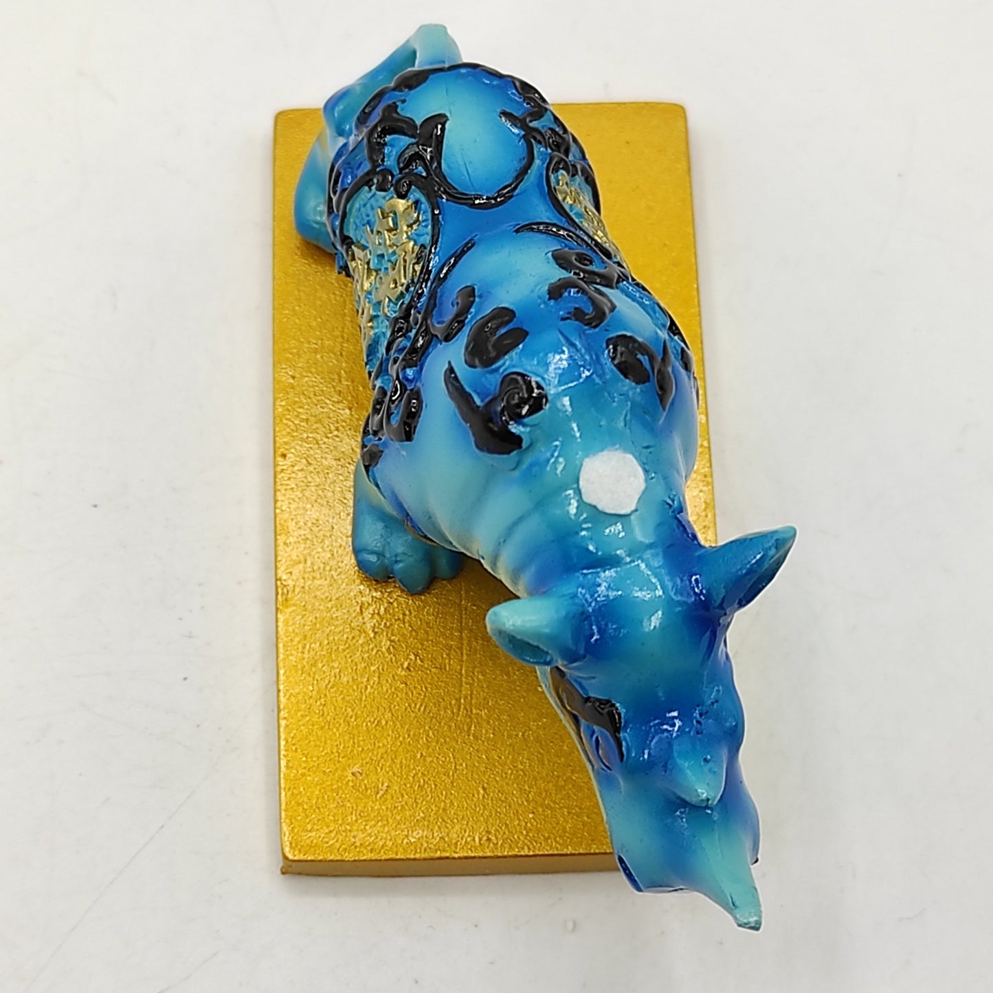 feng shui blue rhino statue fengshui remedy