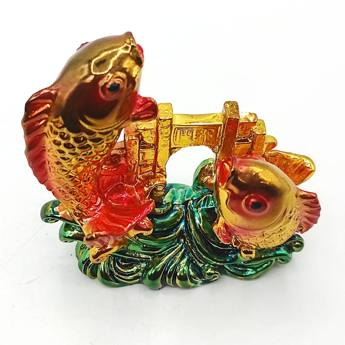 Feng Shui Double fish Twins Fish for Good Luck & Prosperity - plusvalueindia