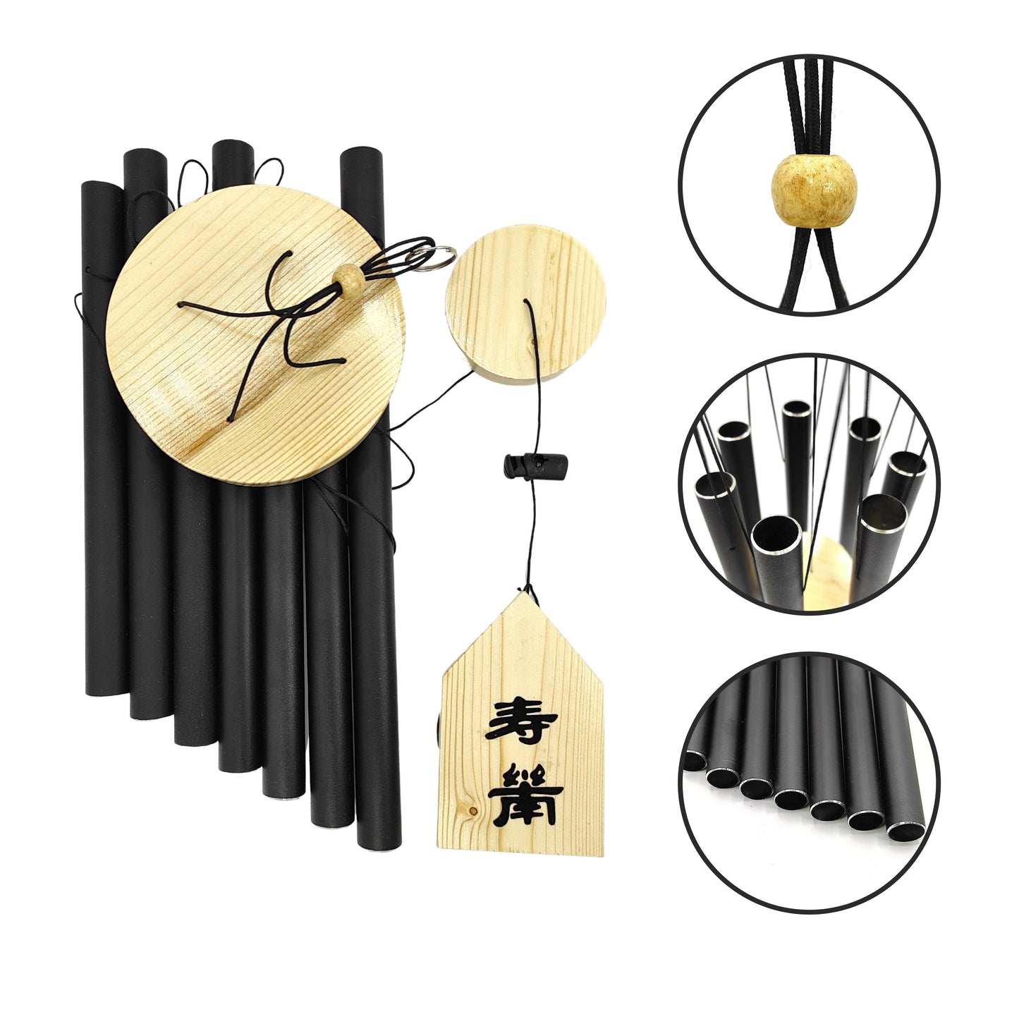 feng shui vastu wind chime 203-7pipe