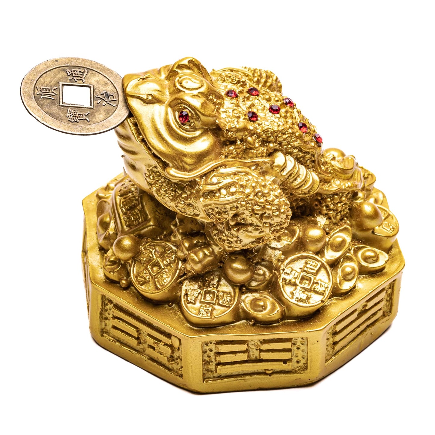 fengshui golden frog
