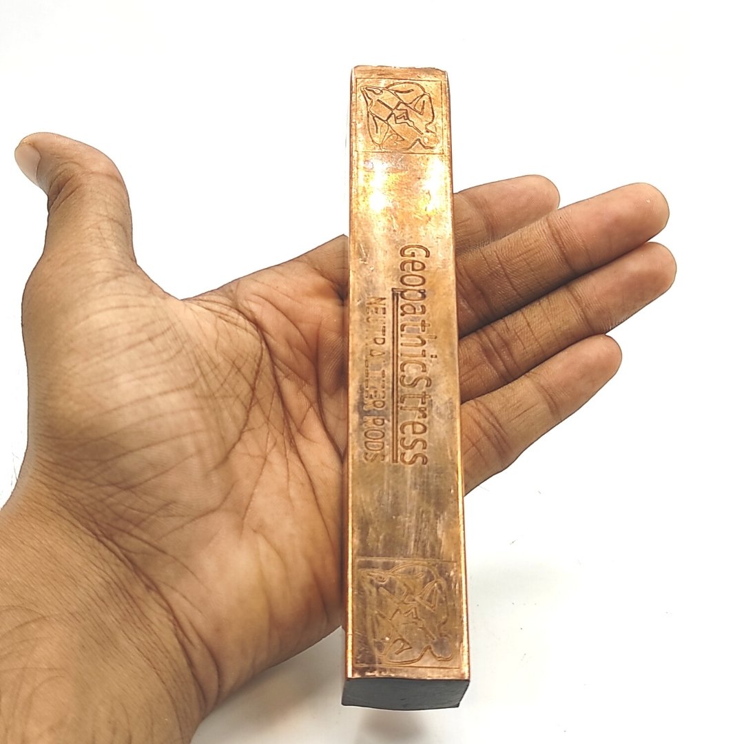 geopathic stress neutralizer copper rod vastu remedy