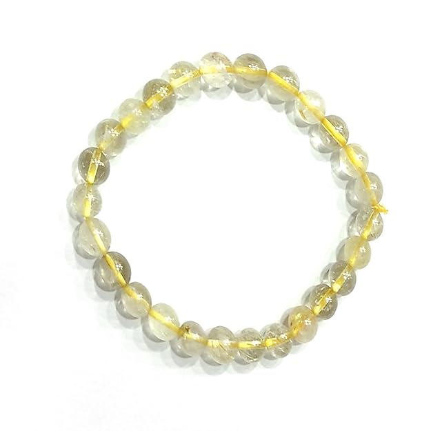 golden rutile bracelet 6mm