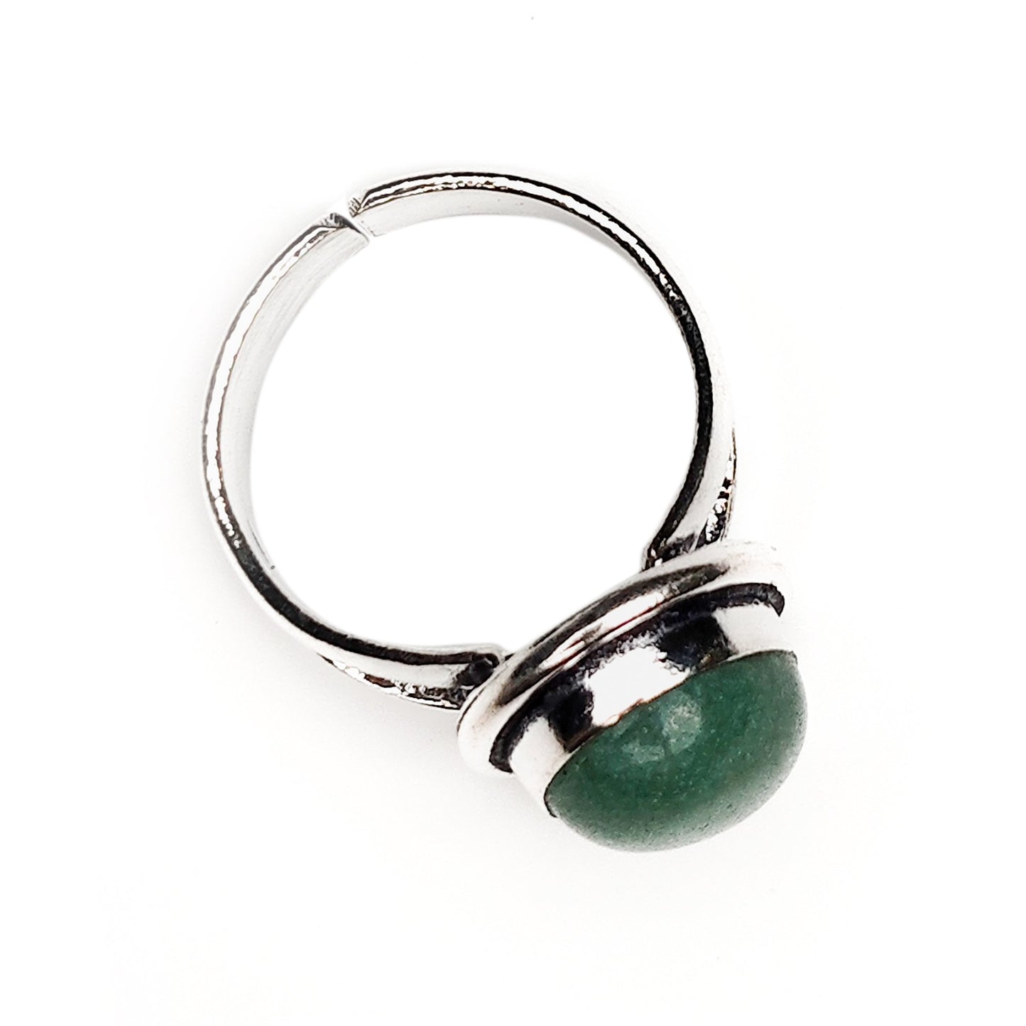 Green Aventurine Ring - plusvalueindia