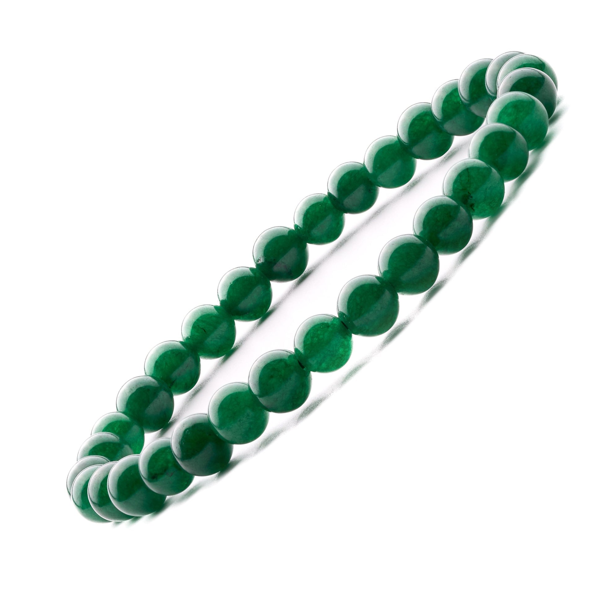 green jade bracelet 6mm