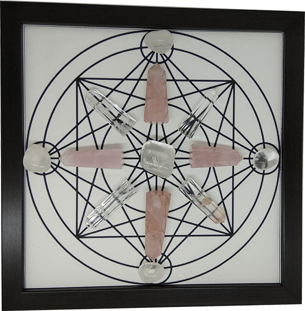 Space Healing Vastu Crystal Grid, made in India by Plus Value