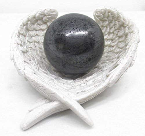 Buy Natural Rare Hematite Crystal Quartz Polished Ball Sphere Online in India