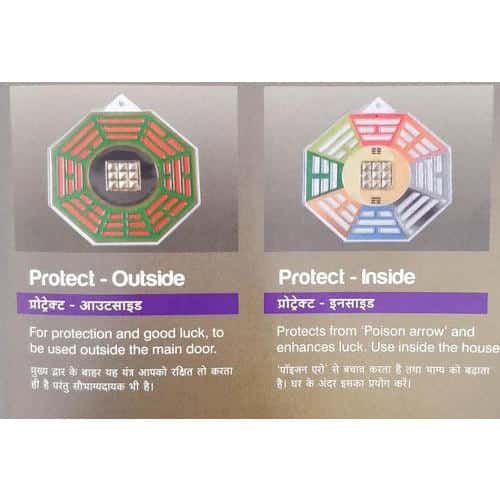 Buy Jiten Protect Eco Inside & Outside Pyramid For Vastu Online in India