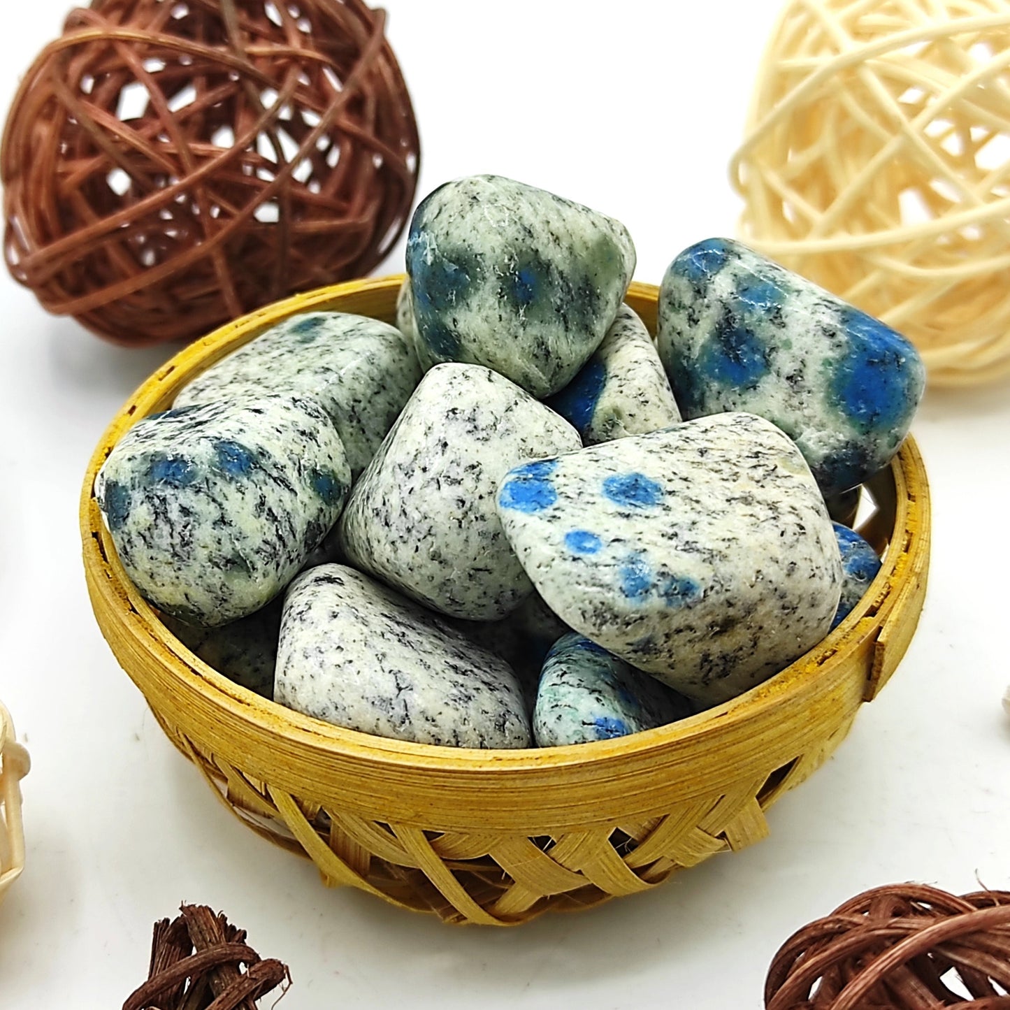 k2 tumble stone pebble 200gm basket