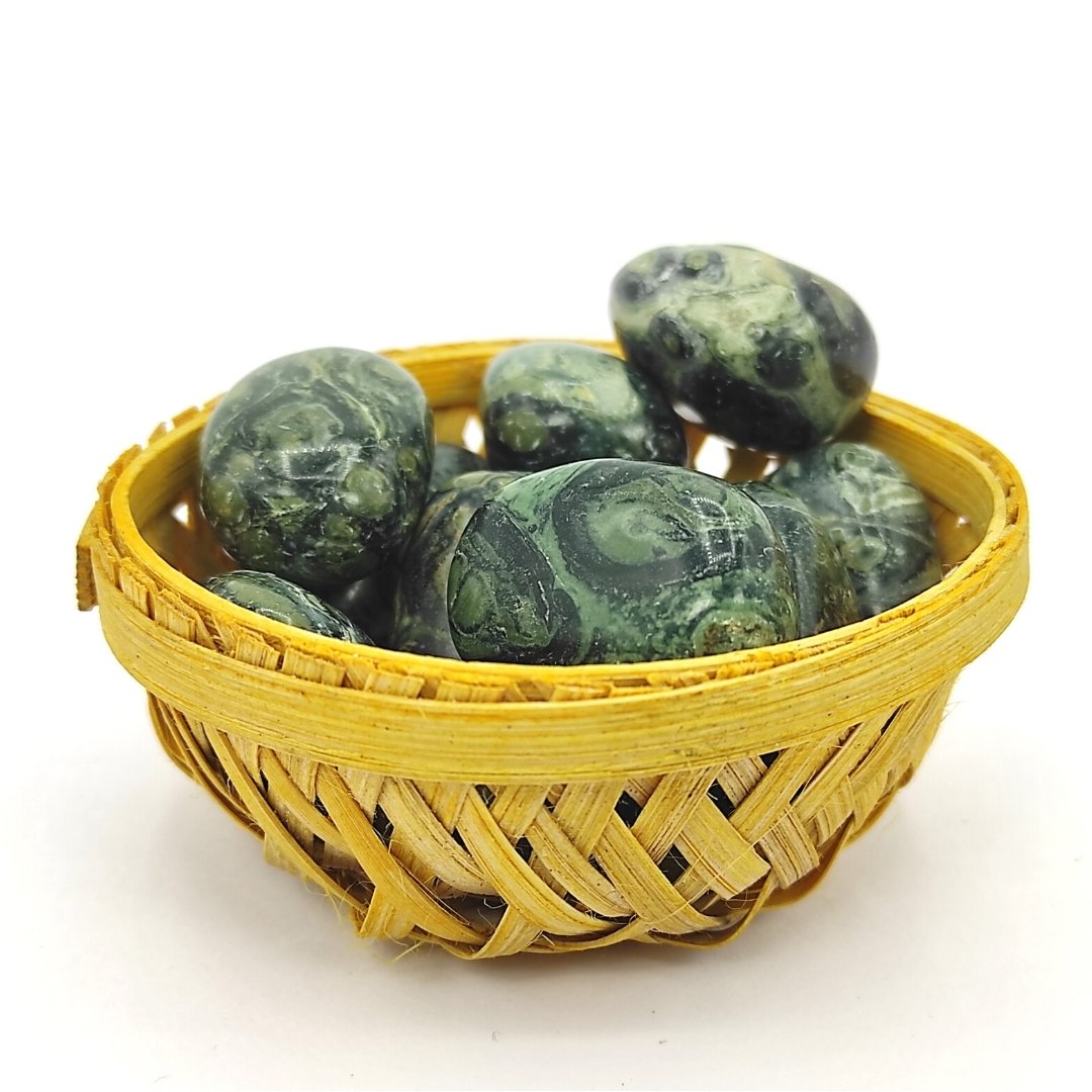 kambaba jasper natural tumble pebble stone crystal 200grams