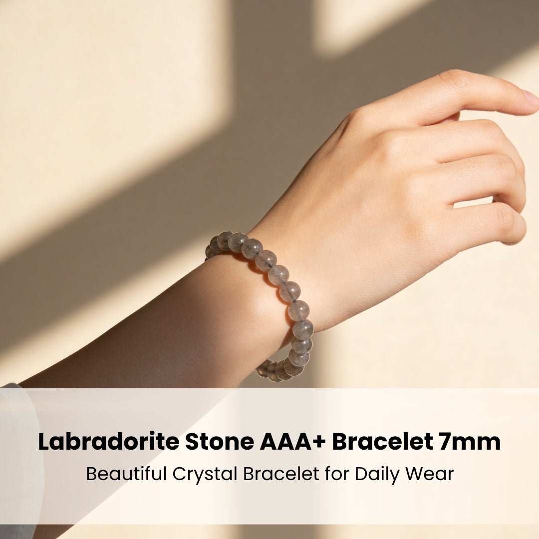 Natural Labradorite Bracelet Prevents Excessive Loss of Energy - plusvalueindia