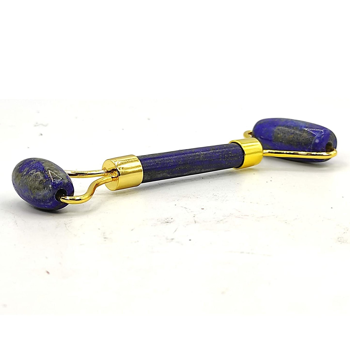 lapis lapiz lazuli stone facial massage wand roller