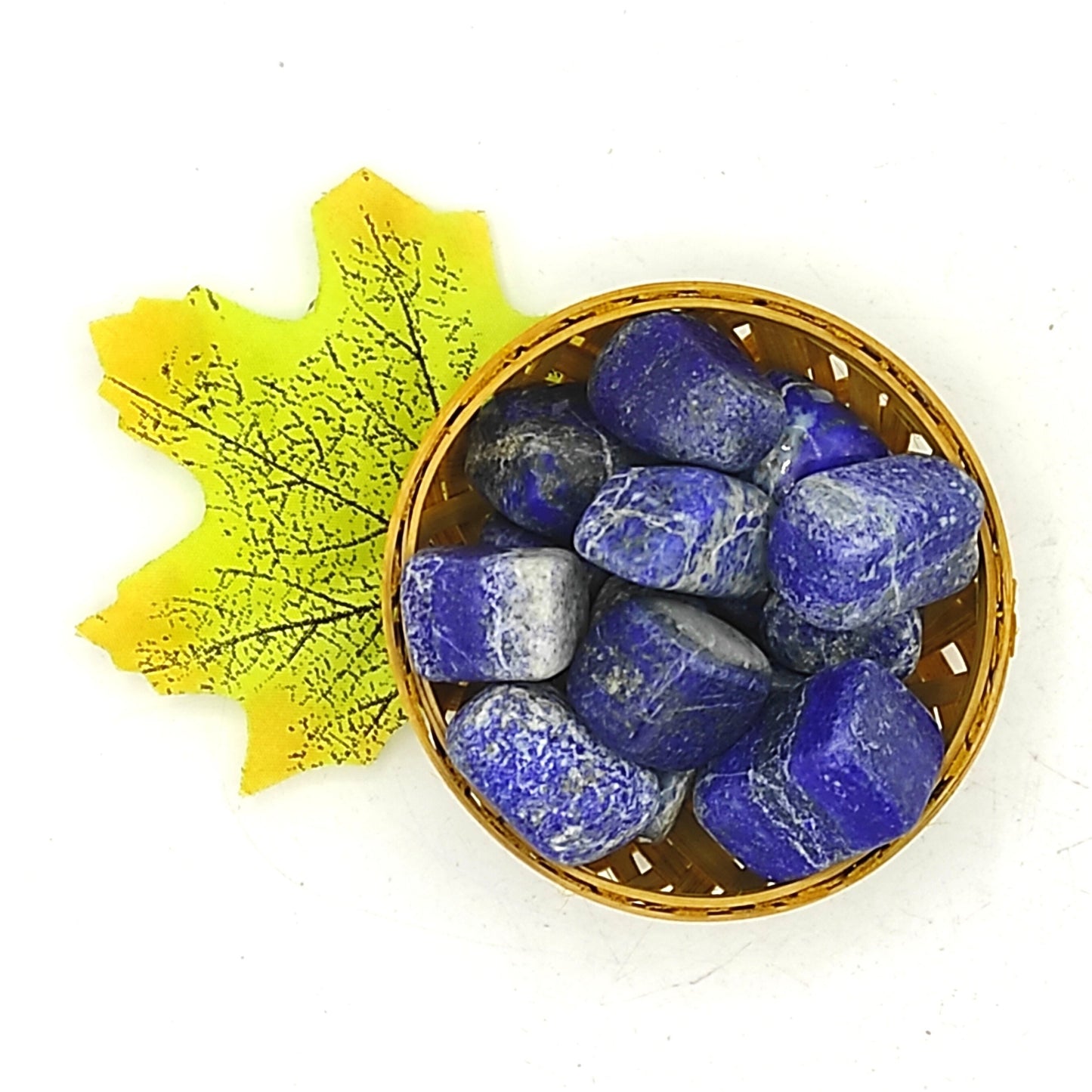 lapis lazuli natural stone pebble tumble healing reiki 200grams