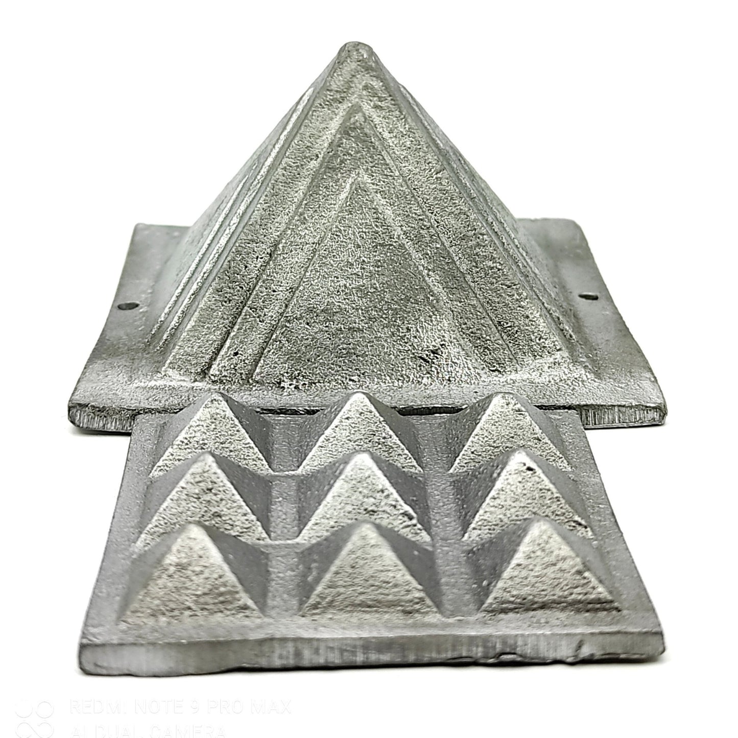 Lead Pyramid 2.5inch Missing Corner or Cut in South West Kitchen, Toilet, Main Door, Entrance Vastu Dosha Remedies For Home, Office, Plot, Factory - plusvalueindia