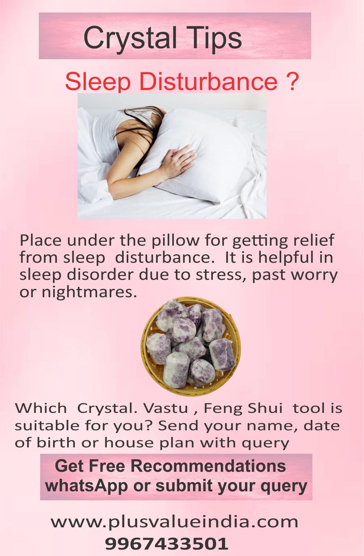 lepidolite tumble stone