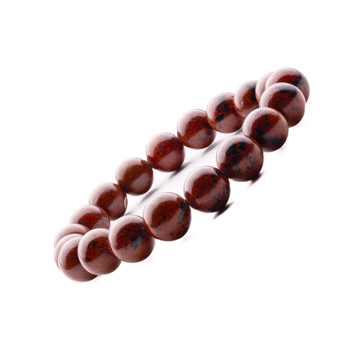 mahogany obsidian bracelet 10mm