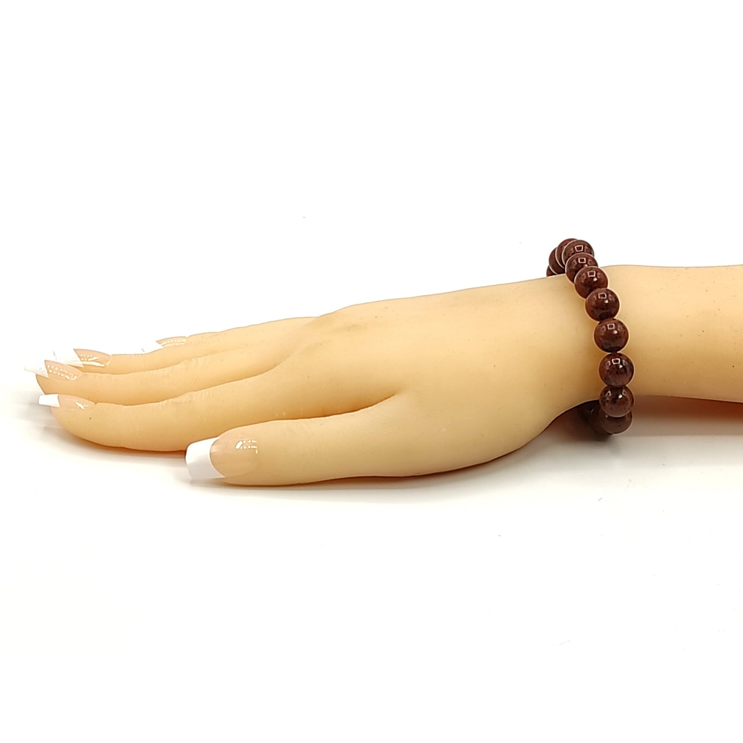 mahogany obsidian stones bracelet 10mm beads crystal reiki healing