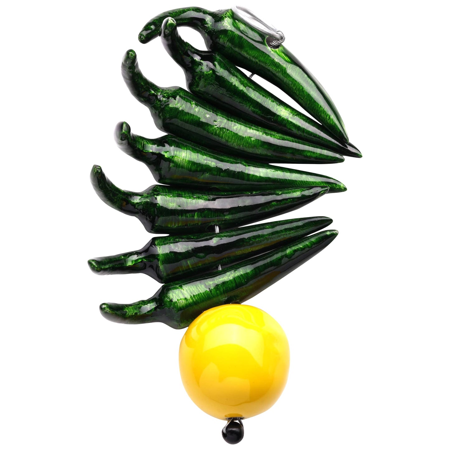 metal limbu mirchi door hanging vastu remedy