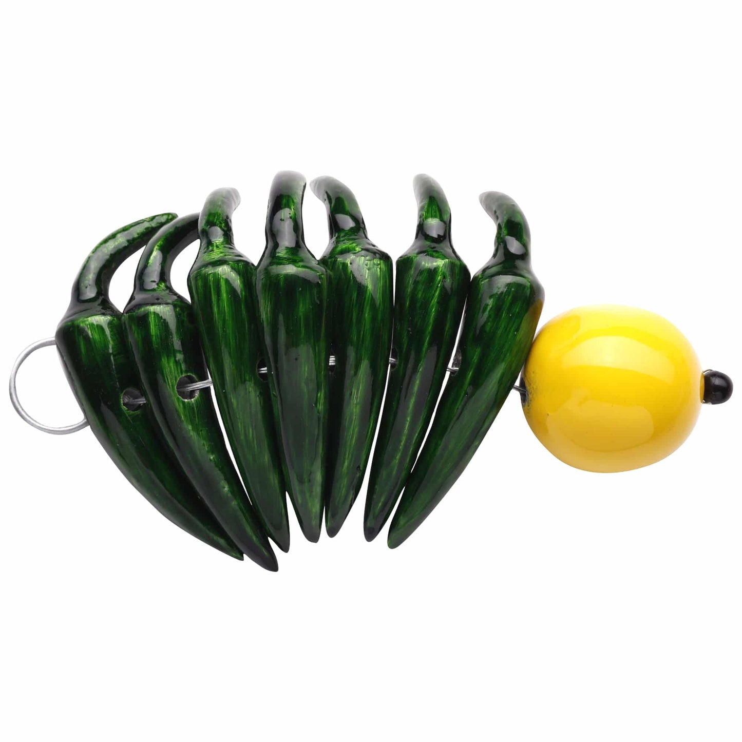 metal limbu mirchi door hanging vastu