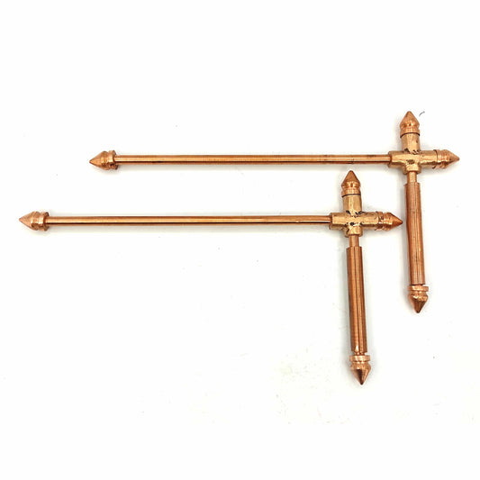 copper dowsing l rods