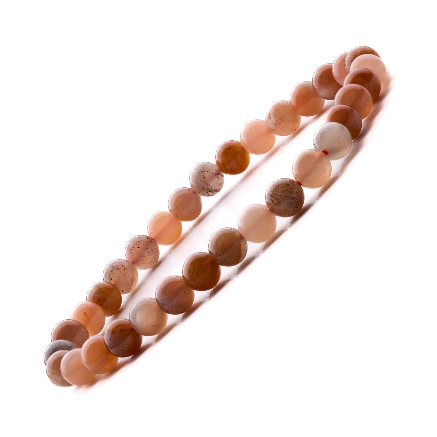 multi moonstone bracelet 6mm