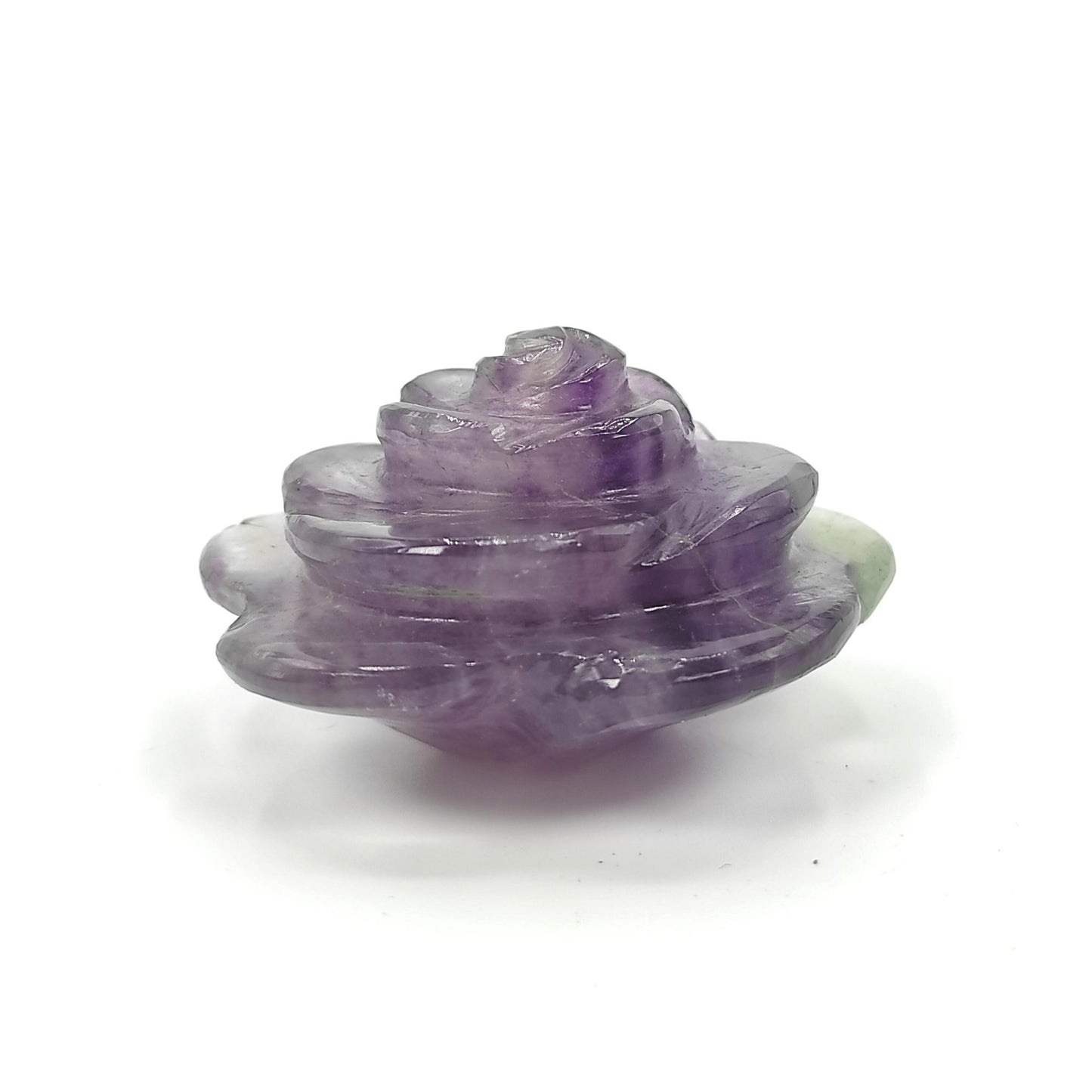 Natural Amethyst Flower Stone Geode Clears Geopathic Stress Vastu Feng Shui Reiki Healing Aura Chakra Crystal (50 to 100grams) - plusvalueindia