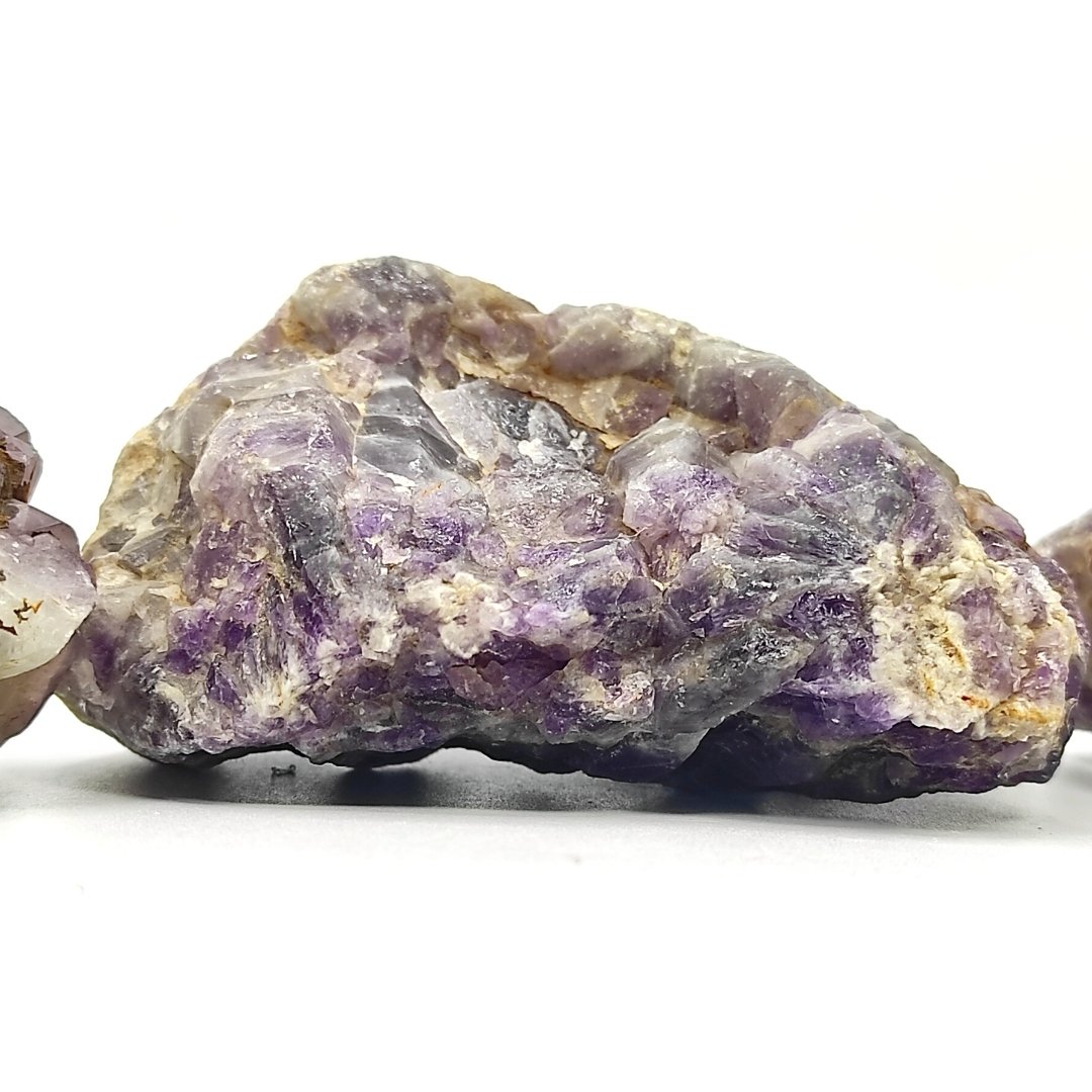Natural Amethyst Rock Stone Chunks Geode Clears, product view 2