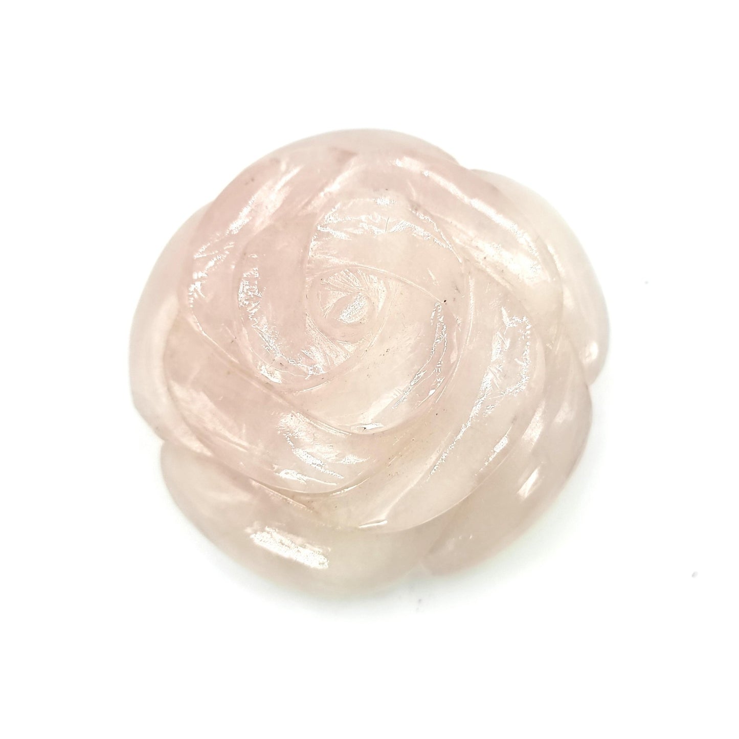 Pink Rose Quartz Flower Love, Romance, Relationship, Fengshui, Vastu Products - plusvalueindia
