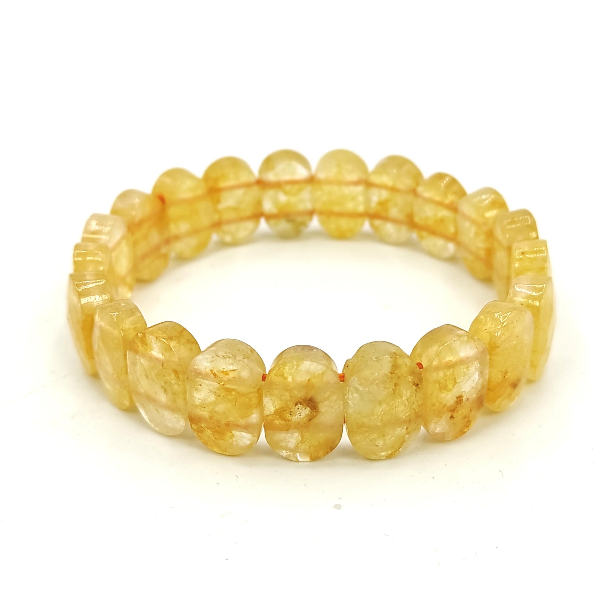 new citrine stone bracelet crystal healing reiki