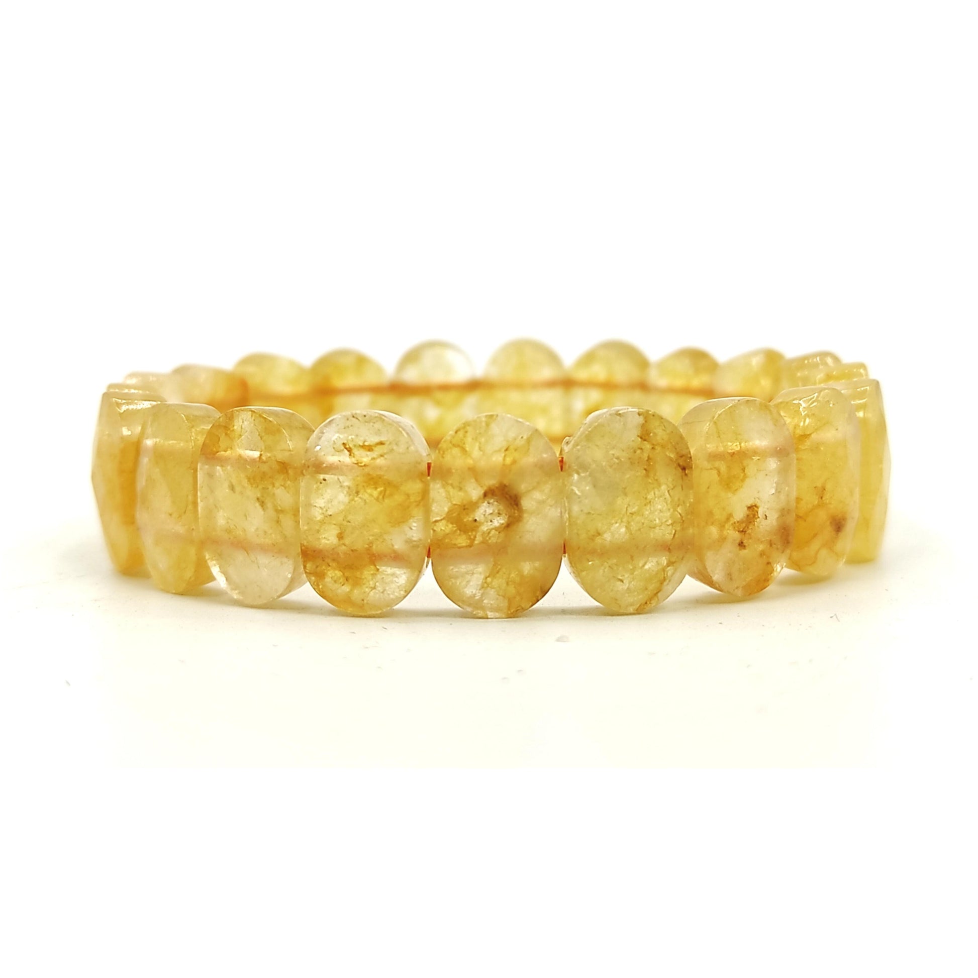 new citrine stone bracelet healing crystal reiki