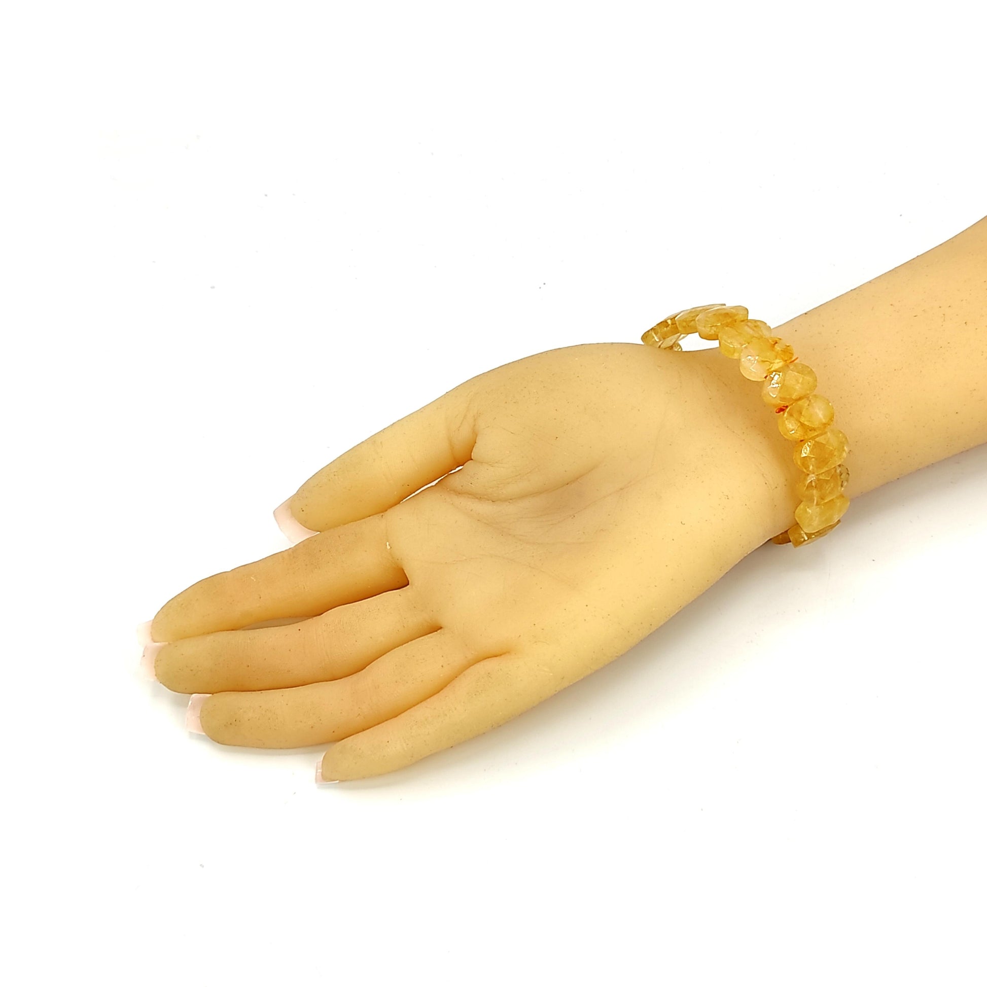 new citrine stone bracelet healing reiki crystal