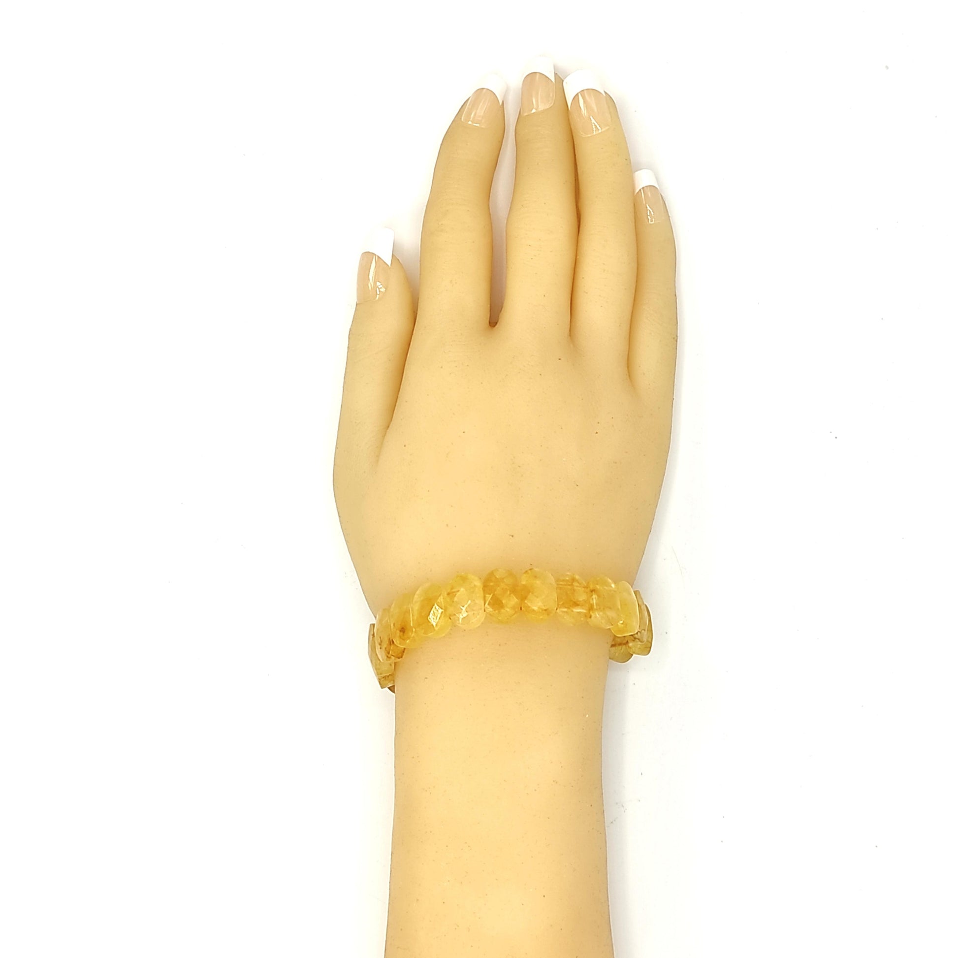 new citrine stone bracelet reiki crystal healing