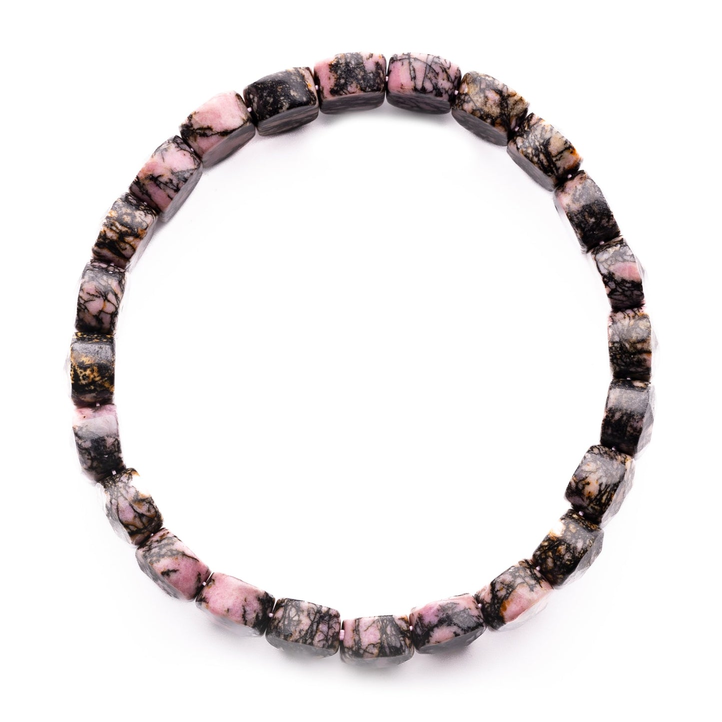 new rhodonite bracelet reiki