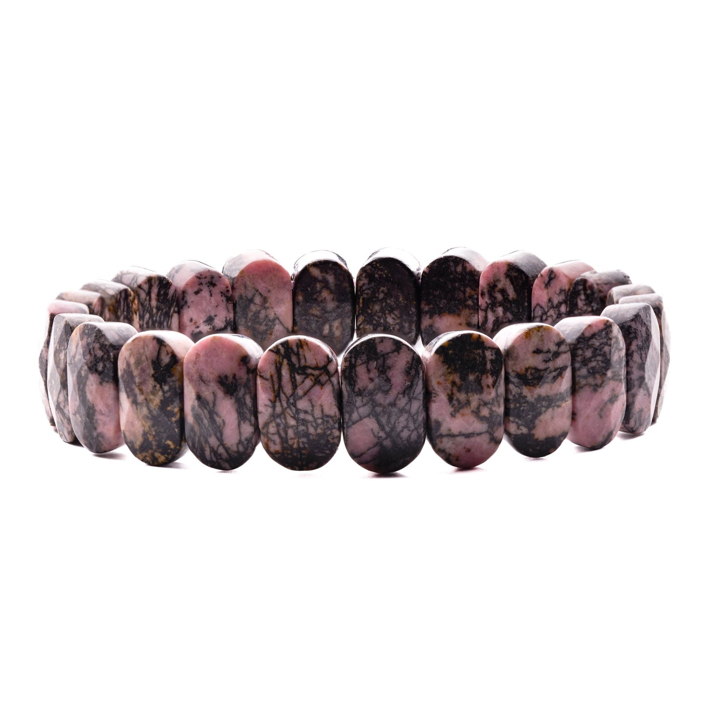 new rhodonite bracelet reiki
