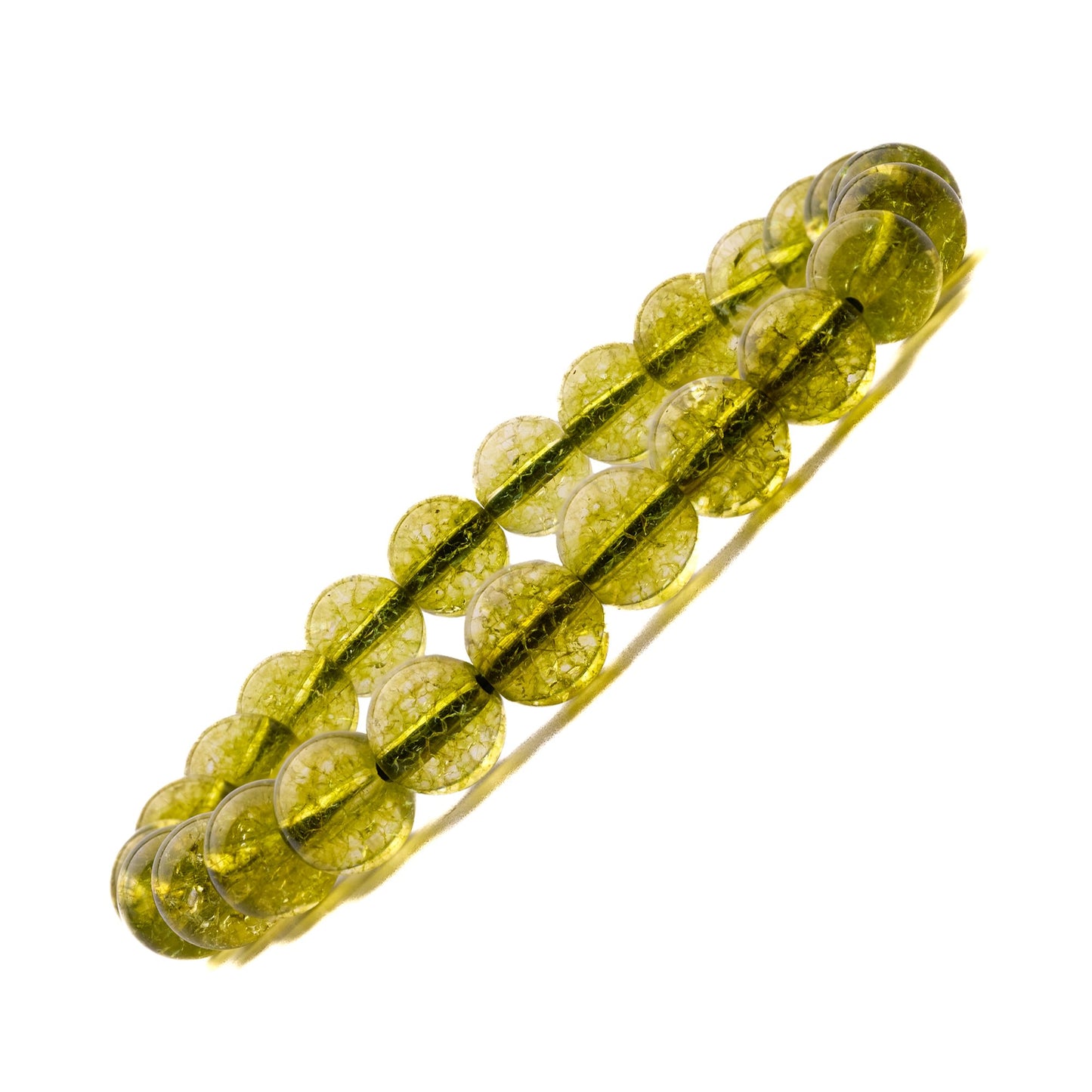 peridot bracelet 8mm