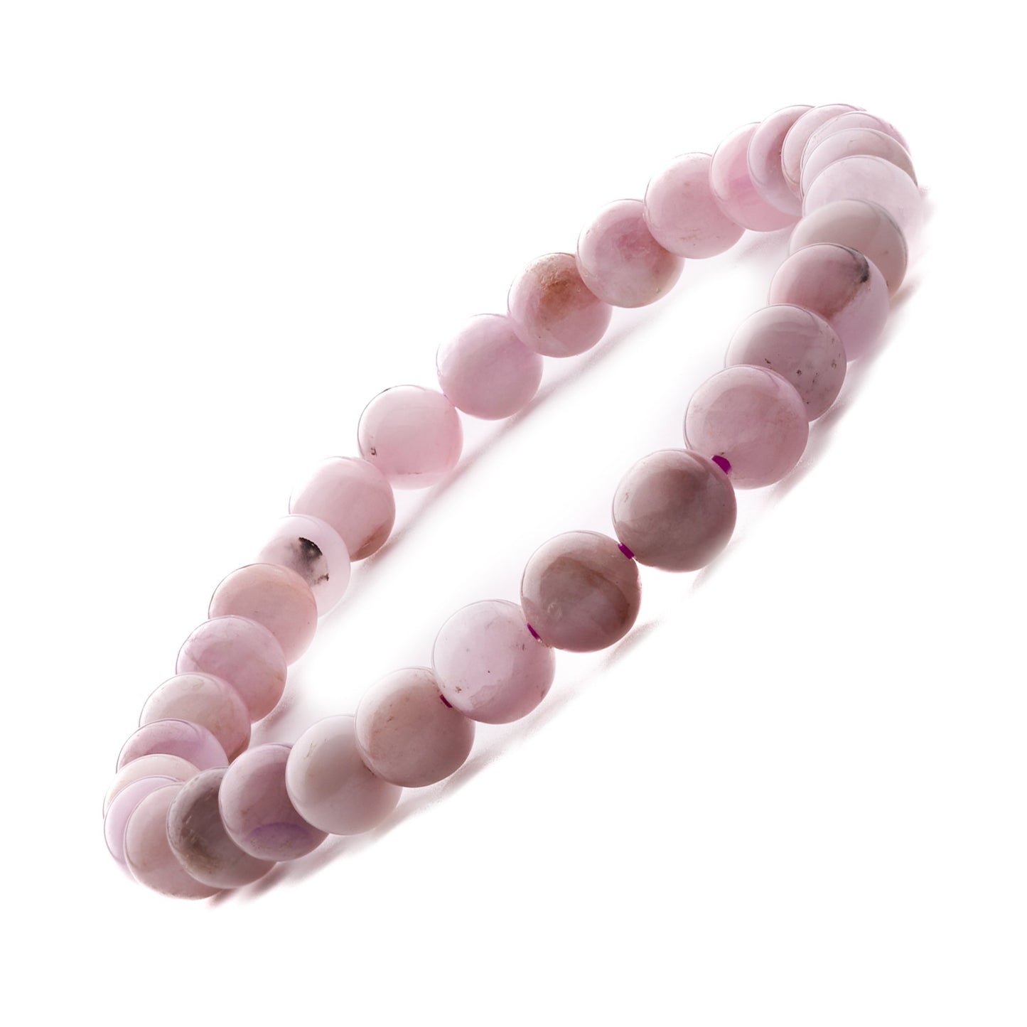 pink kunzite bracelet 6mm