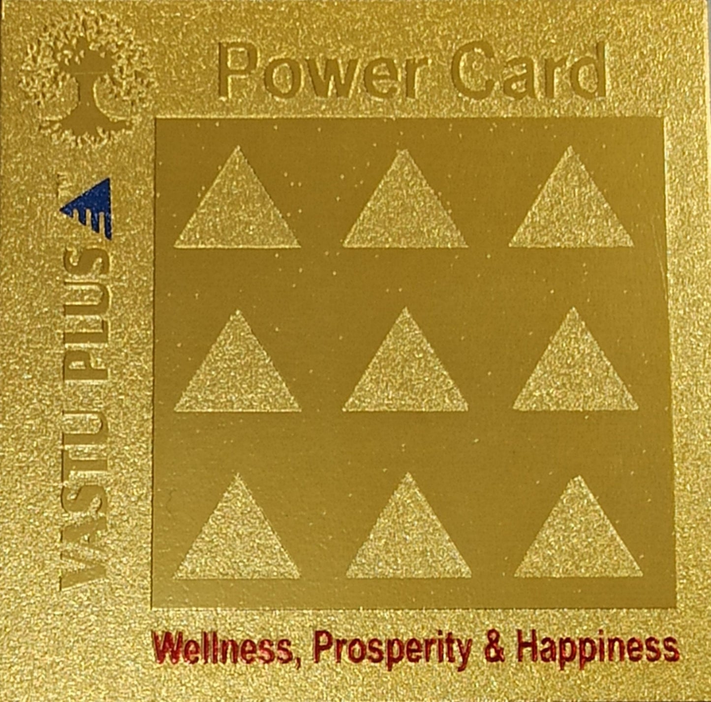 Power Card - Pre - energized Pocket Charm Card - plusvalueindia