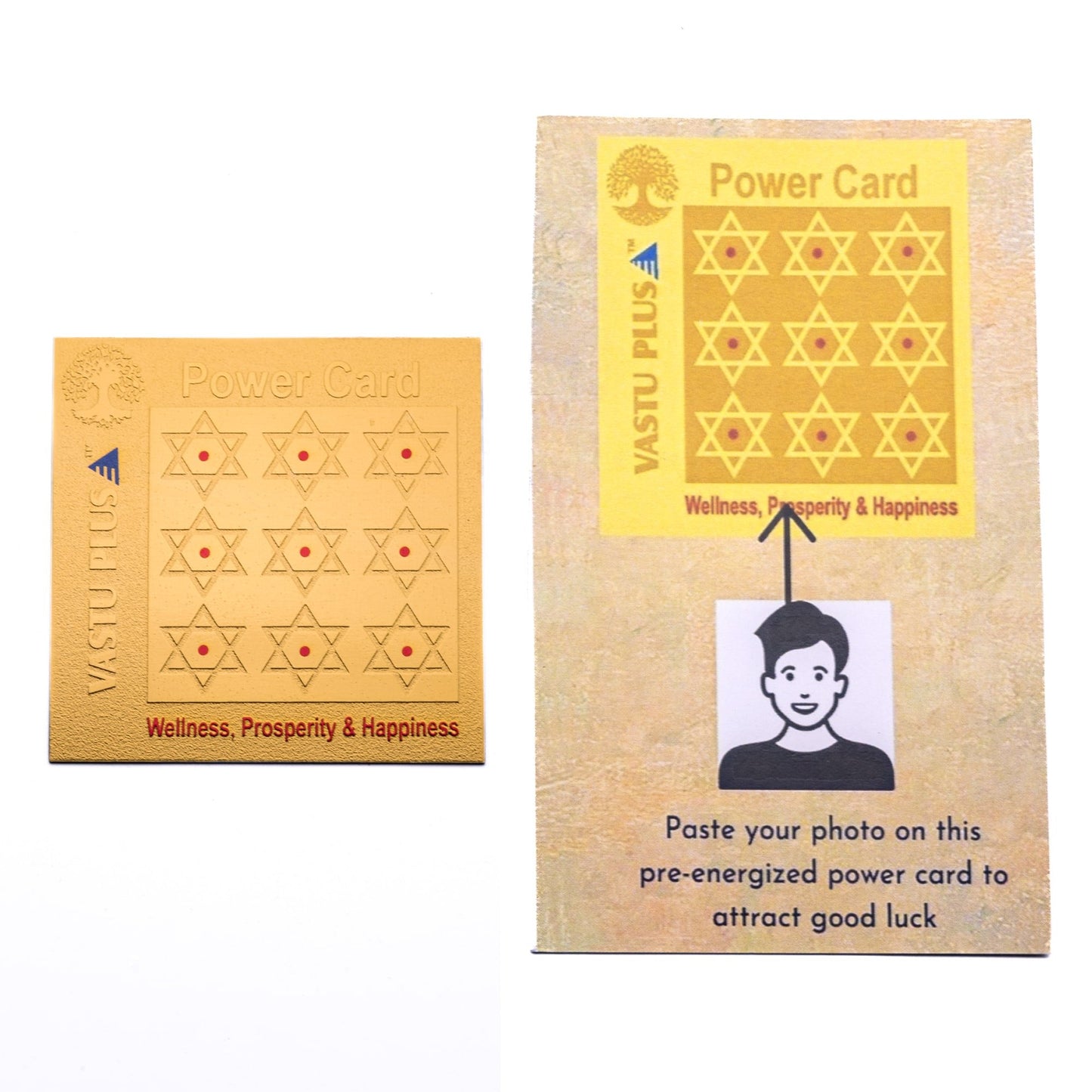 power card pre-energized pocket charm card vastu